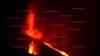 Vulkan auf La Palma: Krater stürzt teilweise in sich zusammen, neuer Lavastrom entsteht, Zeitraffer zeigt Entstehung des neuen Lavastroms: Lava fließt ins Meer und bringt es regelrecht zum Kochen, Insel wird dadurch vergrößert