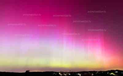 Polarlichter am Wochenende in Deutschland – Rückblick: Hobbyfotograf fertigt tagelang Zeitraffer aus zehntausenden Fotos an, 5-minütiges Zeitraffer zeigt die Polarlichter von Freitag auf Samstag: Extrem hoher Aufwand für ein paar Minuten an Bildmaterial – Timelaps mit enorm hohem Aufwand