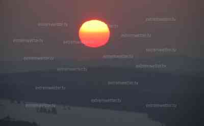 Winterkaiserwetter - extrem intensiver Sonnenuntergang: Voxpop: 